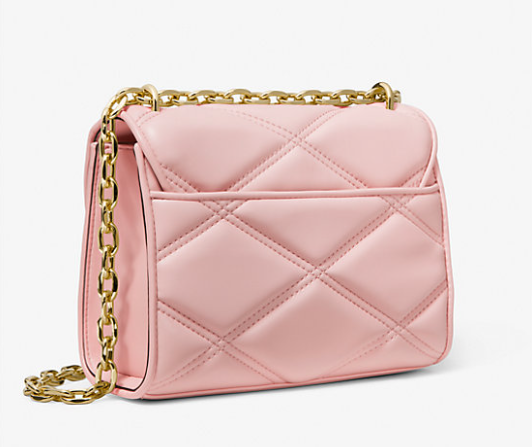 Serena Small Quilted Faux Leather Crossbody Bag