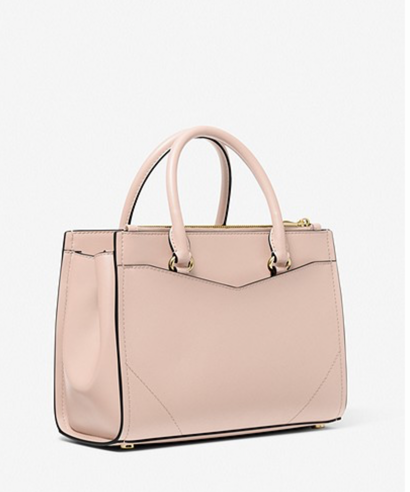 Everly Medium Saffiano Leather Satchel